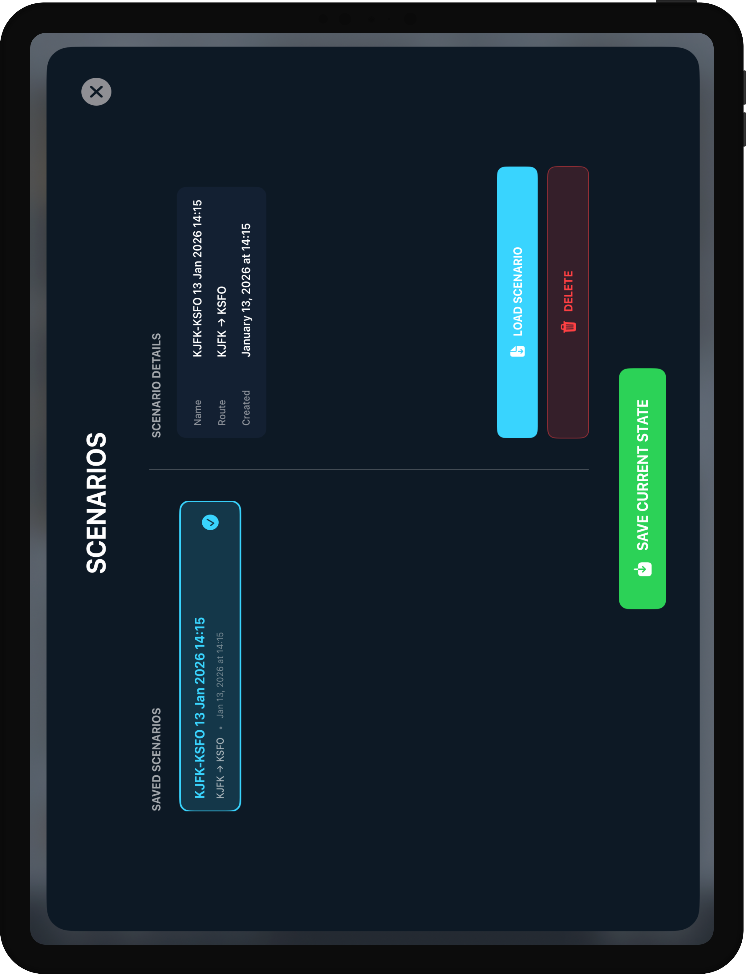 Training management feature